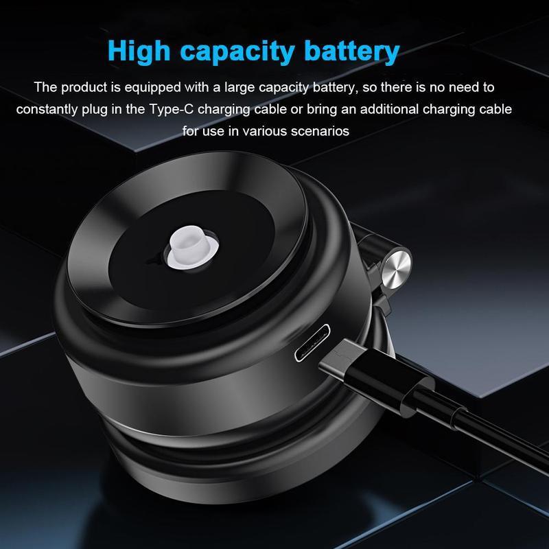 Foldable & 360° Rotatable Magnetic Car Phone Charging Holder, Dual Stable Base Magnetic Car Phone Holder for Most Cell Phones, Double Side Phone Holder, Cellphone Car Holder, Car Accessory, Car Mirror Phone Holder