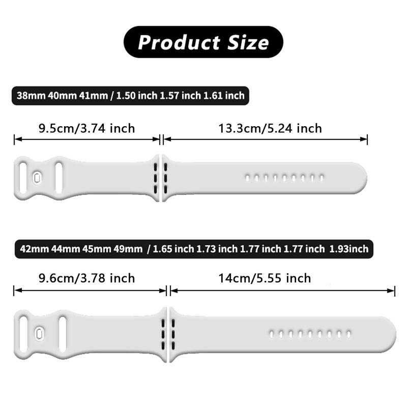 Christmas Santa Claus Design Smart Watch Band, 1 Count Stylish Replacement Watchband Compatible with iWatch 38mm 40mm 41mm 42mm 44mm 45mm 49mm