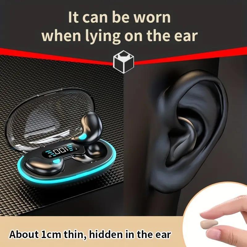 In-ear Design Wireless Earphone, Waterproof Earbuds with Digital Display, Noise Cancelling Headphone for Sports, Gaming, Running Skateboarding, Snowboarding Christmas Gifts, Wireless Headphones