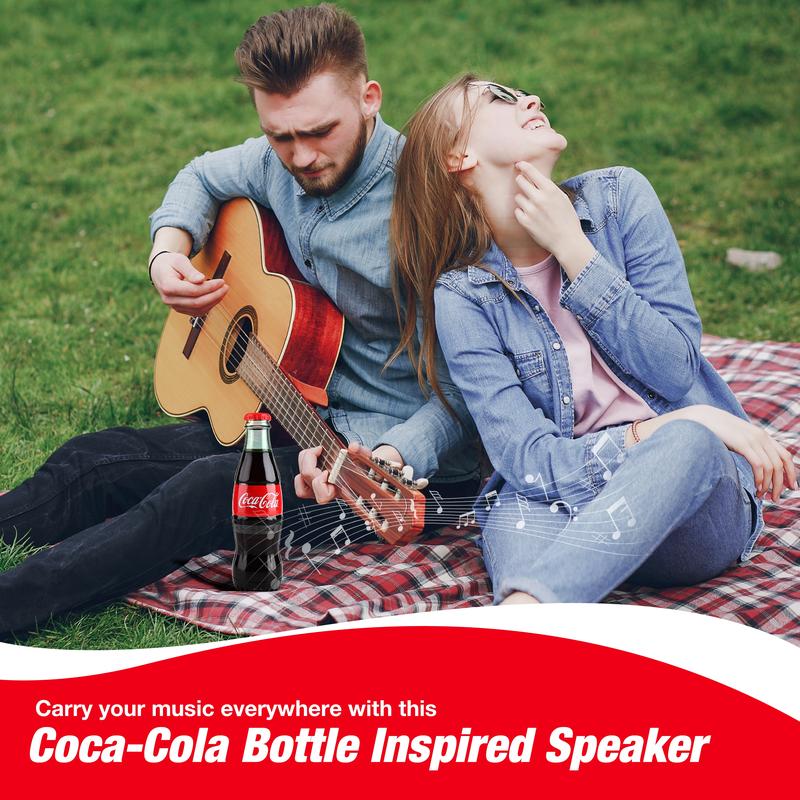 Coca-Cola Diet Coke Bottle Shape Bluetooth Speaker With Bluetooth 5.0 Technology, AUX Port, Loud and Bass Sound, Portable Wireless, Long Playtime, TWS Pairing For Outdoor & Indoor Activities | Portable Speaker