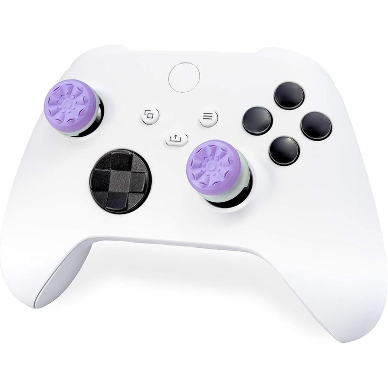 Freek FPS Freek Galaxy Purple for Xbox One and Xbox Series X Controller | 2 Performance Thumbsticks | 1 High-Rise, 1 Mid-Rise | Purple-accessories Rubber Material