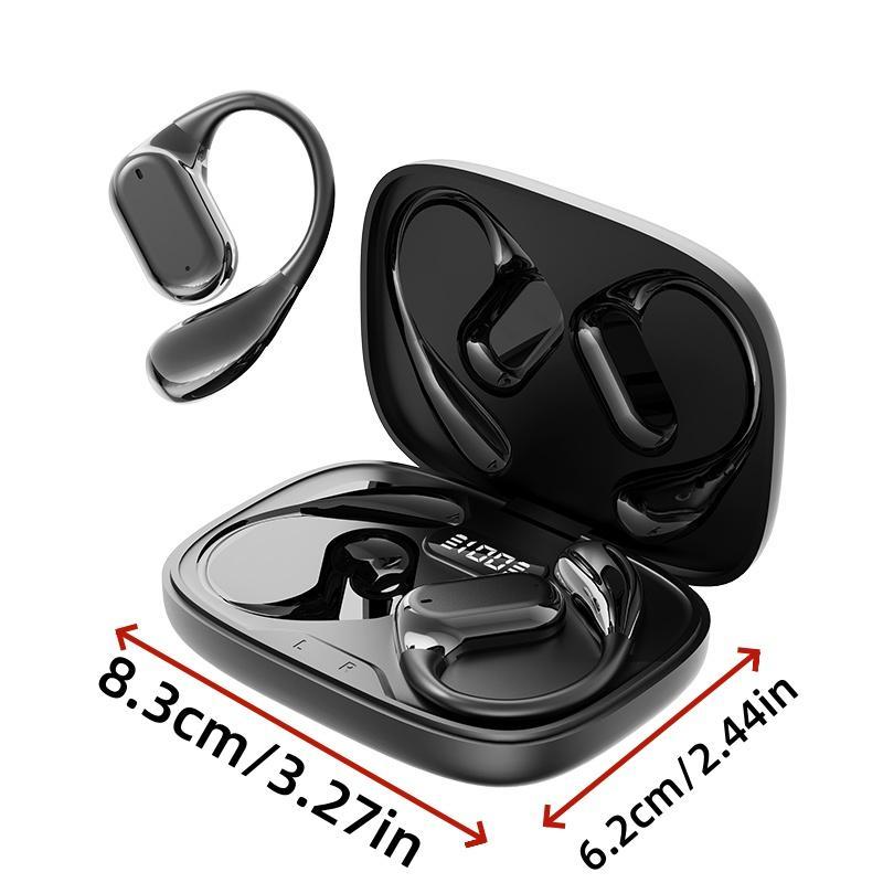 Wireless Ear Hanging Earphone, Ergonomic Design Earbuds with Charging Case, Bluetooth-compatible Earbuds for Business Calls