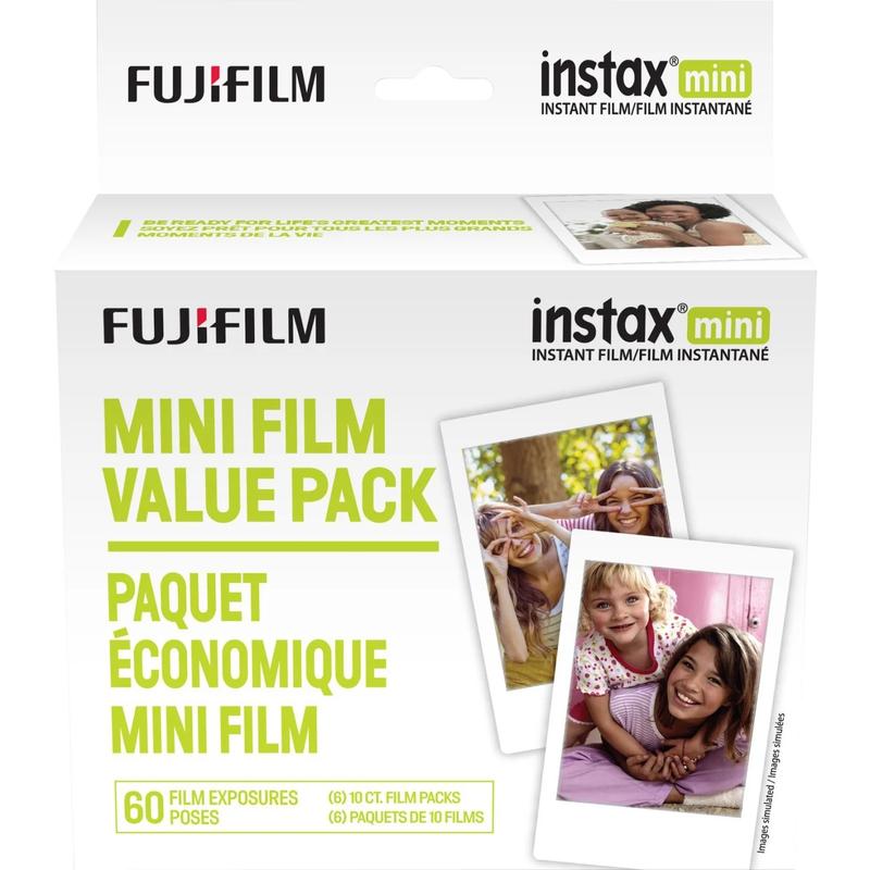 Fujifilm Instax Mini Instant Film, 60 Exposures