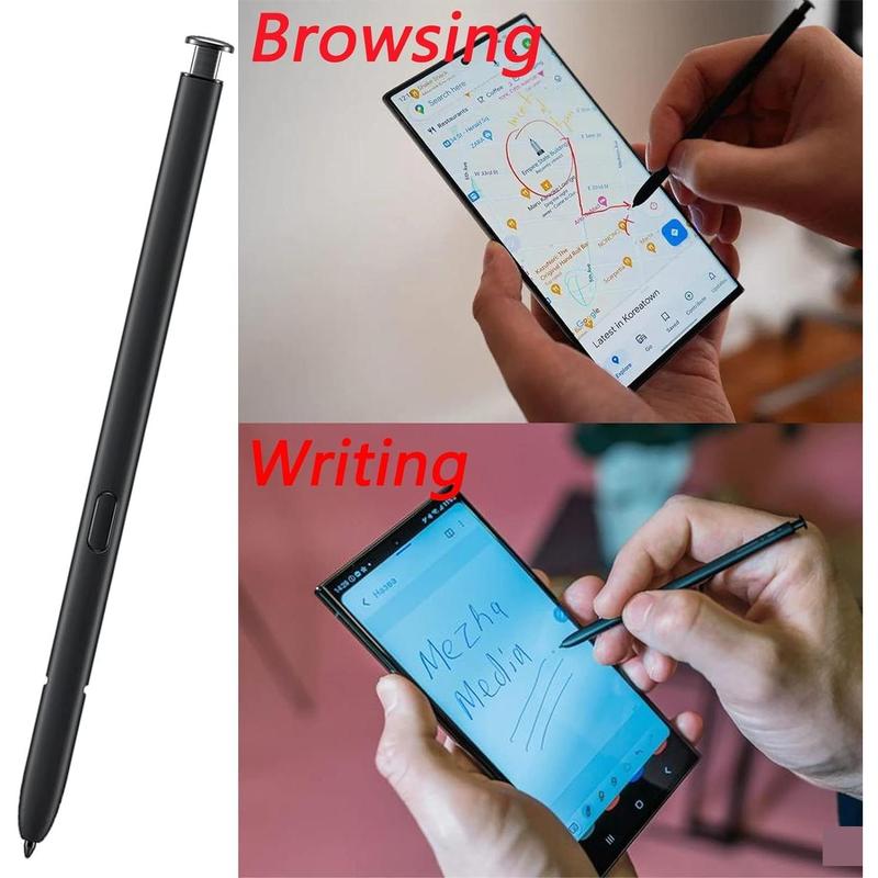 S23 Ultra Stylus Pen Replacement for Samsung Galaxy S23 Ultra S23 Ultra 5G Galaxy S23 Ultra S Pen WithoutBluetooth+ Pin(Phantom Black)