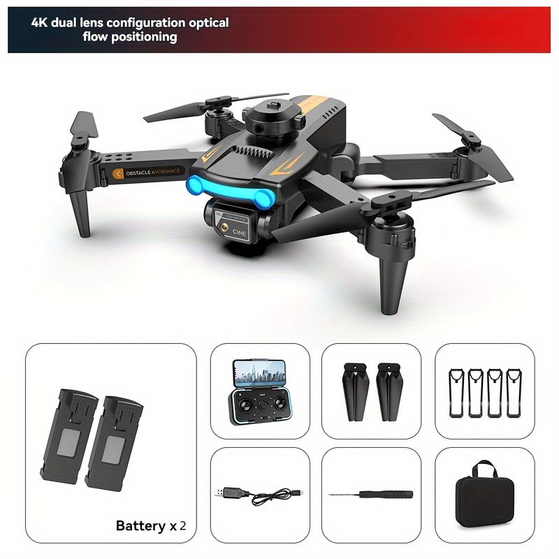 folding drone XT2 , dual lens high-definition aerial photography aircraft, optical flow positioning, toy remote-controlled aircraft