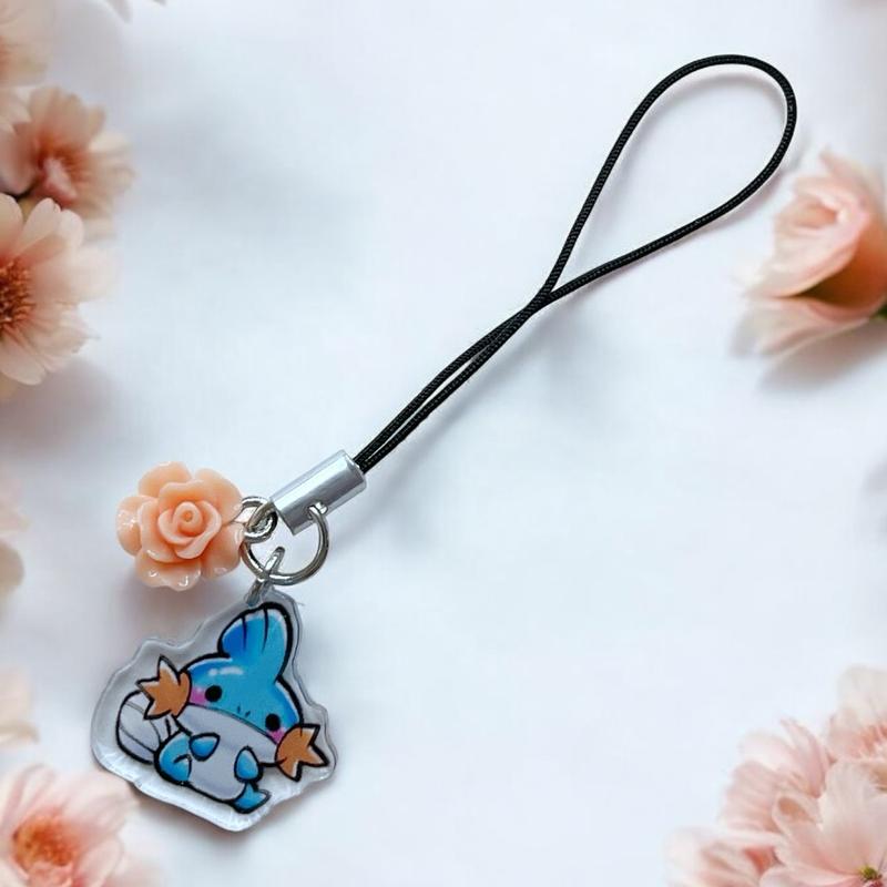 Water Type Pokemon Phone Charms - Anime Collection Accessories Smartphone Cellphone