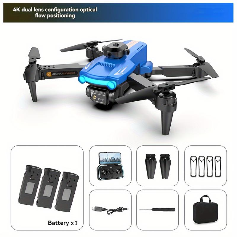 folding drone XT2 , dual lens high-definition aerial photography aircraft, optical flow positioning, toy remote-controlled aircraft