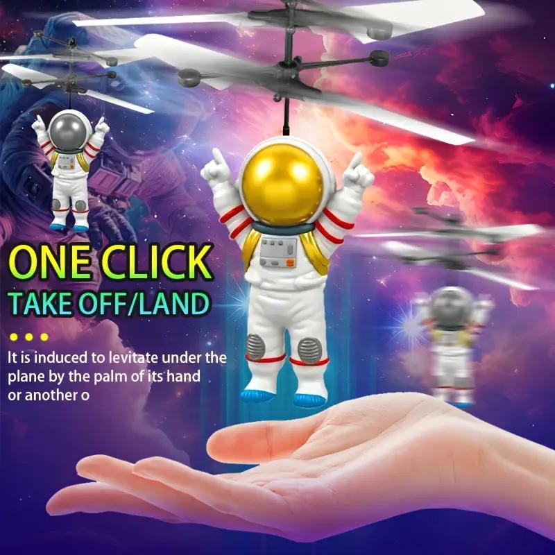 Astronaut drone plane - with one-key takeoff and landing, a durable and impact-resistant aircraft, a perfect gift for Christmas. Cameras