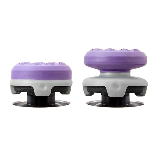 KontrolFreek FPS Freek Galaxy Purple for PlayStation 4 (PS4) and PlayStation 5 (PS5) | Performance Thumbsticks | 1 High-Rise, 1 Mid-Rise | Purple Games Rubber