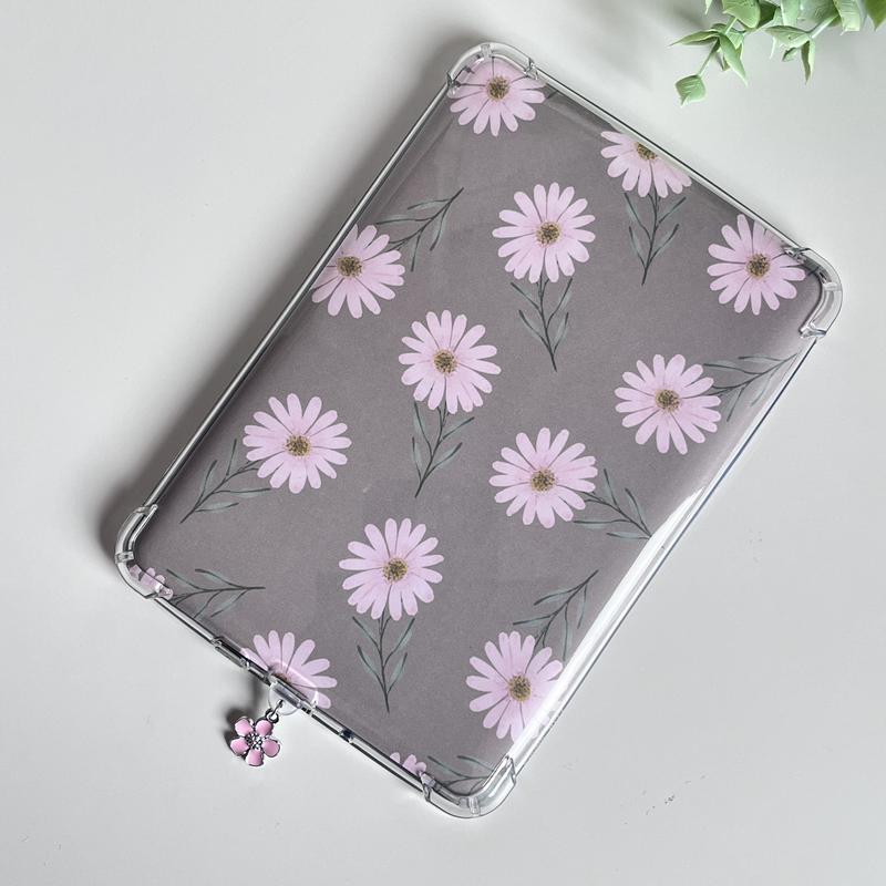 Pastel Floral Kindle Insert - For Basic, Colorsoft, Paperwhite, Oasis, Scribe or iPad Mini Device