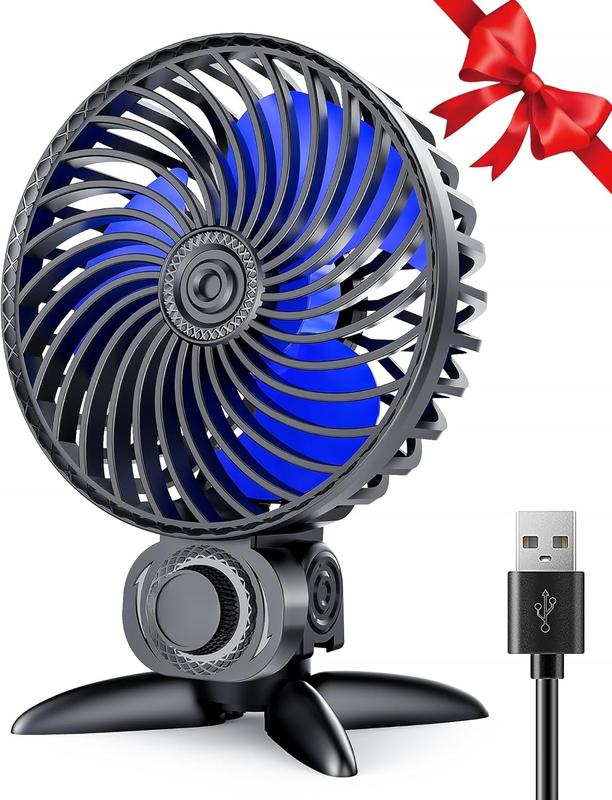 USB Desktop Fan Portable Desktop Small Fan Plugable Computer Cooling Fan Multi-speed Mute Mini Fan Large Wind Usb  Fan For Office Home Dormitory Bedroom Desktop Personal Fan Usb Computer Fan