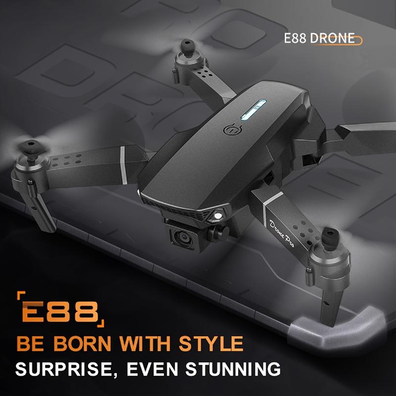 E88 Drone Equipped With Dual Cameras, Mobile Application Control, Indoor Flying, Halloween Christmas New Year Gifts